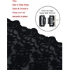 image:imageBEAUTELICATE Easter Catholic Mantilla Chapel Veil Latin Mass Halloween Church Cathedral Lace Head CoveringBlack
