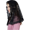 image:imageBEAUTELICATE Lace Veil For Church Catholic Cathedral Chapel Mantilla 1st Communion Head Covering Latin Mass EasterBlack 1