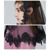 image:imageBEAUTELICATE Lace Veil For Church Catholic Cathedral Chapel Mantilla 1st Communion Head Covering Latin Mass EasterBlack 3