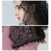 image:imageBEAUTELICATE Lace Veil For Church Catholic Cathedral Chapel Mantilla 1st Communion Head Covering Latin Mass EasterBlack 4