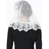 image:imageBEAUTELICATE Lace Veil For Church Catholic Cathedral Chapel Mantilla 1st Communion Head Covering Latin Mass EasterIvory 2