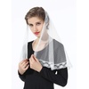 image:imageBEAUTELICATE Lace Veil For Church Catholic Cathedral Chapel Mantilla 1st Communion Head Covering Latin Mass EasterIvory 5
