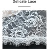 image:imageBEAUTELICATE Princess Eyelash Veil Chapel Veil Church Veil Catholic Mantilla Easter Latin Mass Head CoveringOffwhite