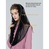 image:imageCatholic Chapel Mantilla Lace Veil Church Cathedral Latin Mass Easter Infinity Head CoveringBlack