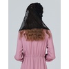 image:imageCatholic Chapel Mantilla Lace Veil Church Cathedral Latin Mass Easter Infinity Head CoveringBlack