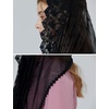 image:imageCatholic Chapel Mantilla Lace Veil Church Cathedral Latin Mass Easter Infinity Head CoveringBlack