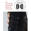 image:imageCatholic Mantilla Chapel Veil Easter Latin Mass Halloween Church Cathedral Head Covering Infinity Lace ScarfBlack
