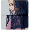 image:imageCatholic Mantilla Veil For Women Chapel Veil Church Veil Easter Latin Mass Head Covering Navy Blue Black