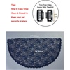 image:imageCatholic Mantilla Veil For Women Chapel Veil Church Veil Easter Latin Mass Head Covering Navy Blue Black