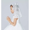 image:imageLittle Girls Chapel Veil Church Catholic Mantilla Communion Lace Head Covering Latin MassOff Whited Shape 1