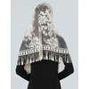 image:imageTassel Lace Chapel Veil Floral Lace Wrap Mantilla Vintage Shawl Scarf More StylesChampagne