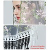 image:imageTassel Lace Chapel Veil Floral Lace Wrap Mantilla Vintage Shawl Scarf More StylesGreen