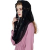 image:imageBEAUTELICATE Catholic Chapel Veil Easter Mantilla Latin Mass Church Cathedral Head Covering Infinity Lace ScarfStyle1black