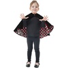 image:imageBEAUTELICATE Girl Hooded Cape Wool Blend Cloak Pure Cotton Lining Hallows Christmas CosplayBlack