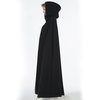 image:imageBEAUTELICATE Hooded Cloak Wedding Cape for Women Bridal Winter Robe Wool Blend Halloween Costume ChristmasBlackfull Length 50