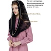 image:imageCatholic Chapel Mantilla Veil Church Lace Head Covering Easter Latin Mass Off White BlackBlack