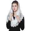 image:imageCatholic Mantilla Veil Easter Infinity Lace Veil Church Chapel Veil Head Covering Latin Mass