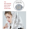 image:imageCatholic Mantilla Veil Easter Infinity Lace Veil Church Chapel Veil Head Covering Latin Mass