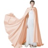 image:imageBEAUTELICATE Bridal Cloak Womens Wedding Hooded Cape Poncho Full Length Trailing Cape PhotographyRose Gold