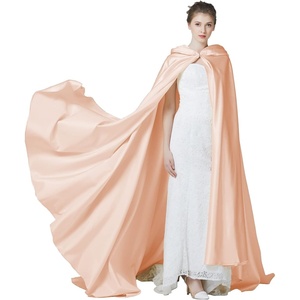 image:imageBEAUTELICATE Bridal Cloak Womens Wedding Hooded Cape Poncho Full Length Trailing Cape PhotographyRose Gold
