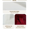 image:imageBEAUTELICATE Faux Fur Shawl Wrap Bridesmaids Stole Lambs Wool Bridal Cape Shrug Wedding with Fur TrimIvory