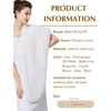 image:imageBEAUTELICATE Womens Faux Fur Shawl Stoles Wrap Faux Fur Scarf for Bridal Wedding PartyOffwhite