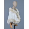 image:imageBEAUTELICATE Womens Faux Fur Shawl Warm Stole Wrap Shrug For Winter Wedding Dress Evening Party Plus SizeWhitebeigefur