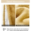 image:imageBEAUTELICATE Womens Faux Fur Shawl Winter Wedding Stoles Wrap for Bridal Evening PartyNavy Blue