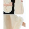 image:imageBEAUTELICATE Womens Faux Fur Shawl Wrap Stoles for Bridal Wedding DressesChampagne
