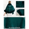 image:imageBEAUTELICATE Womens Faux Fur Shawl Wrap Stoles for Bridal Wedding DressesMoss Green