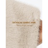 image:imageWomen Faux fur Shawl Wrap for Wedding Shrug Bridal Stole Bridesmaids Cape Winter Cover UpBeige