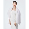 image:imageWomen Faux fur Shawl Wrap for Wedding Shrug Bridal Stole Bridesmaids Cape Winter Cover UpOffwhite