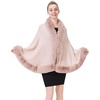 image:imageBEAUTELICATE Faux Fur Wrap Shawl Stole Women Wedding Bridal Evening Shawl Ladies Stole Winter Evening PartyPink