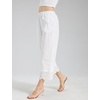 image:imageBEAUTELICATE 100 Cotton Pettipants for Women Under Dress Horizontal Pleating Lace Trim PocketsOffwhite