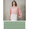 image:imageBEAUTELICATE Bridal Shawl for Wedding Dress Chiffon Shawl with Arm Hole Evening Capelet 2 SizeBallet Pink