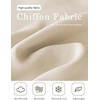 image:imageBEAUTELICATE Bridal Shawl for Wedding Dress Chiffon Shawl with Arm Hole Evening Capelet 2 SizeChampagne