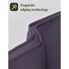 image:imageBEAUTELICATE Bridal Shawl for Wedding Dress Chiffon Shawl with Arm Hole Evening Capelet 2 SizeDark Purple