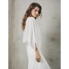 image:imageBEAUTELICATE Bridal Shawl for Wedding Dress Chiffon Shawl with Arm Hole Evening Capelet 2 SizeIvory