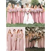 image:imageBEAUTELICATE Bridal Wedding Chiffon Shawl Shrug with Arm Hole Bridesmaid Cover Up Evening Party Summer ShawlBallet Pink