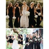 image:imageBEAUTELICATE Bridal Wedding Chiffon Shawl Shrug with Arm Hole Bridesmaid Cover Up Evening Party Summer ShawlBlack