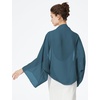 image:imageBEAUTELICATE Bridal Wedding Chiffon Shawl Shrug with Arm Hole Bridesmaid Cover Up Evening Party Summer ShawlInk Blue