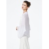 image:imageBEAUTELICATE Bridal Wedding Chiffon Shawl Shrug with Arm Hole Bridesmaid Cover Up Evening Party Summer ShawlWhite