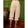 image:imageBEAUTELICATE Vintage Women Pettipants with Lace Ruffle Hem Cotton Pantaloons Costume BloomersIvory