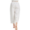 image:imageBEAUTELICATE Women 100 Cotton Pettipants for Women Under Dress Lace Trim 2 Side PocketsOffwhite