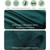 image:imageBEAUTELICATE Women Satin Shawl for Evening Dresses Wedding Shawls for Bridal Party Bridesmaid ScarvesDark Green