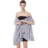 image:imageBEAUTELICATE Women Satin Shawl for Evening Dresses Wedding Shawls for Bridal Party Bridesmaid ScarvesSilver