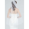 image:imageBEAUTELICATE 1 Tier Wedding Bridal Veil Pencil Edge Ivory White Fingertip Cathedral More LengthIvory