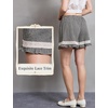 image:imageBEAUTELICATE 100 Cotton Short Bloomer for Women Vintage UnderdressPlaid