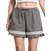 image:imageBEAUTELICATE 100 Cotton Short Bloomer for Women Vintage UnderdressPlaid