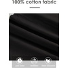 image:imageBEAUTELICATE 100 Cotton Half Slip Skirt Extender with Lace Trim Vintage UnderskirtBlack
